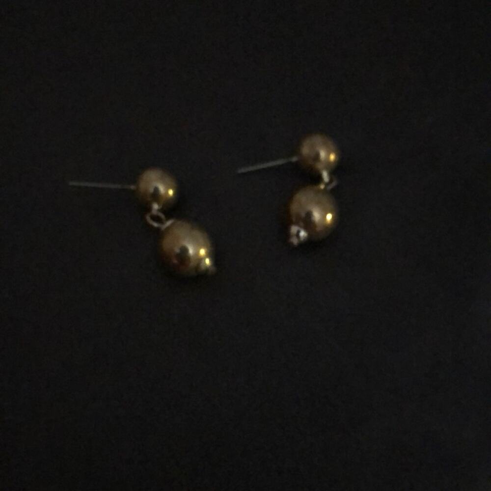 Silver earrings
